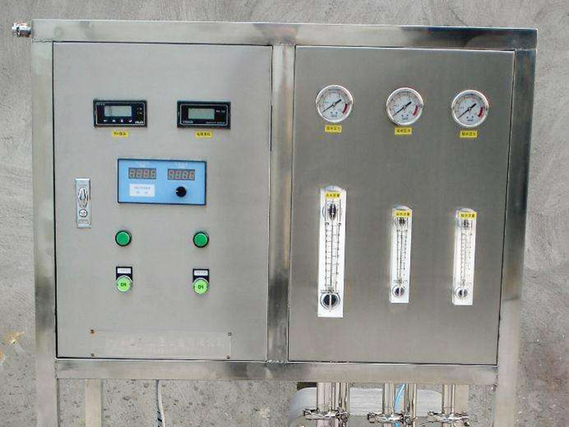 edi模塊原水首先進入水箱，經過原水泵